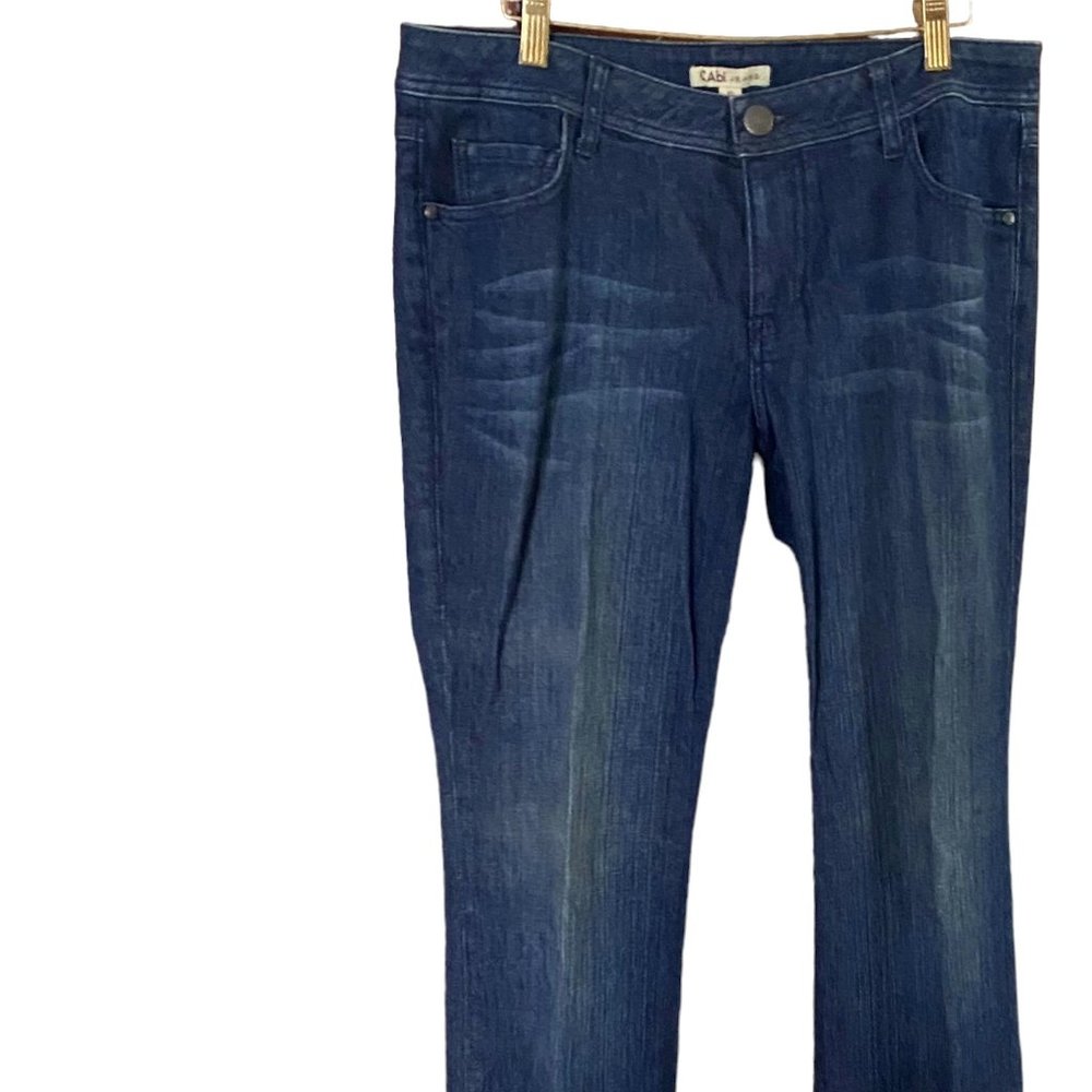 CABI Denim Jeans Boot Cut sz 10